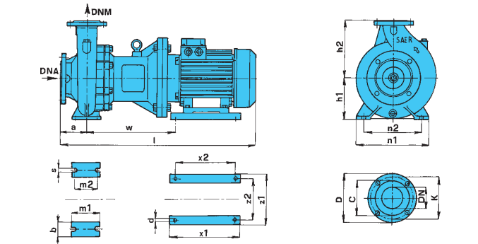 SAER MG2 50-250NC/B Станции водоснабжения #2