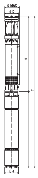 SAER NR 250-C/8A Погружные насосы #3