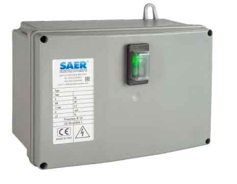 SAER QMB-20A/60μF Станции водоснабжения